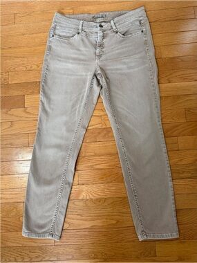 Cambio Vintage Edition Tan Straight Leg Jeans